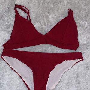 SHEIN red bikini.